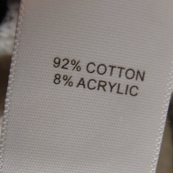 RACHEL ZOE White & Black Short Sleeve Open Front BOHO CARDIGAN Sweater Sz 2X - Picture 6 of 8